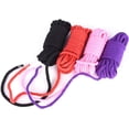 thumbnail image 2 of Casewin Soft Cotton Rope, Multipurpose Durable Long Rope Craft Colored Rope, 32 Feet/10M Soft Twisted Cotton Knot Tying Rope Cord, Utility Braided Cotton Rope (Pink), 2 of 7