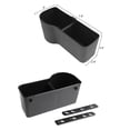 thumbnail image 2 of JAVOedge Black Over the Back Car Seat Dual Cup and Food Holder for Kids, Storage, Etc Plus Bonus Drawstriong Bag, 2 of 5