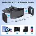 thumbnail image 2 of EEEkit 360 Degree Car CD Player Slot Mount Cradle Holder Fit for 4.7-12.9in Tablets Mobile Phone GPS, 2 of 7