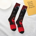 thumbnail image 5 of Salouo Black Panther Red Background Print Women's Men's Ankle Socks 1-pack Casual Athletic Socks for Unisex Adult Moisture-Wicking Socks for Daily Wear/Running/Sport, 5 of 8