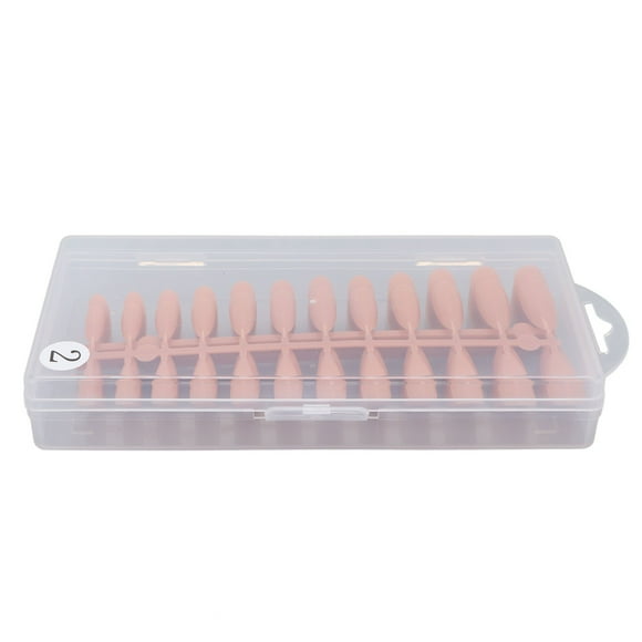 Long Fake Nails, Nail Tip 240pcs Trendy Breathable Simple Operation For Home DIY