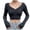 Black, variant on Vedolay Women's Tops Long Tunic Tops for Leggings Casual Flowy Blouse Sweatshirts White,M