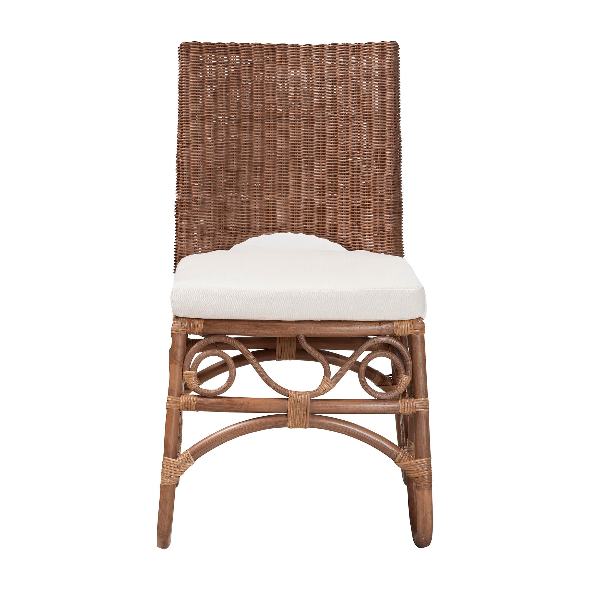 bali & pari Rivan Boho Dining Chair, Brown