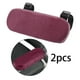 thumbnail image 3 of 2 piezas de almohadillas para reposabrazos de silla de poliéster, cómodas y lavables. Rojo, 3 of 8