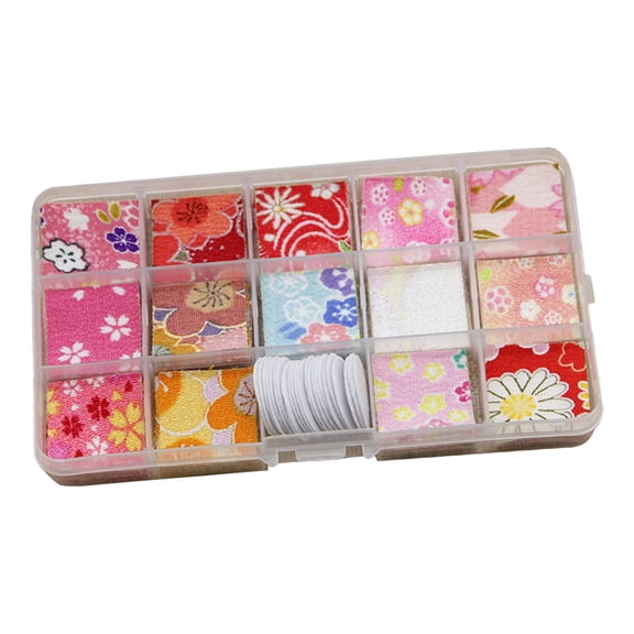 Crepe Cloth Patchwork Fabric Japanese Style for Birthday Thanksgiving Decor B