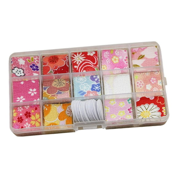 Tela de crepé para patchwork, materiales de costura japoneses cómodos, envoltura de regalos, bricolaje, cuadrado B