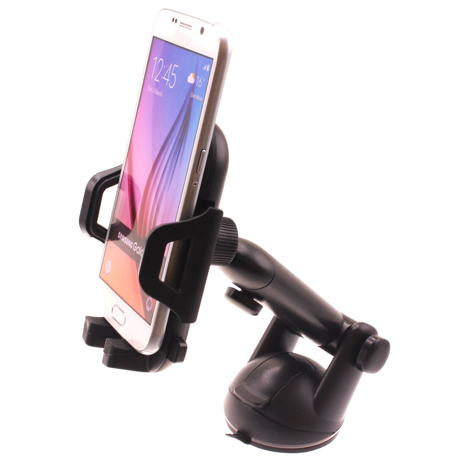 Windshield Mount compatible with Garmin Montana 680 Flexible Suction Cup Cradle Holder for the Vehicle 680t for the Car/Auto