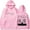 pink, variant on Ivan Cornejo 2025 Mirada Tour Hooded Drawstring Pocket Sweatshirt Men/women  concert  Pullover