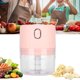 thumbnail image 5 of Machacador de Ajo Eléctrico Picadora de Ajos Potente Inalámbrica Molienda Rápida y Bajo Nivel Ruido Adecuado para Cortador de Verduras Picadora Carne Máquina Cocina ANGGREK Otros, 5 of 8