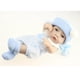 thumbnail image 4 of Vinilo De Silicona Reborn Twins Boy And Girl Doll De Niño Falso Con Ropa Acrílicos, Uñas Dibujadas , Toque Suave Real yotijar Muñeca Reborn de Silicona Completa, 4 of 7