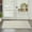 Beige Ivory, variant on Nourison Textured Home 7'10" x 9'10" Grey Ivory Modern Indoor Rug