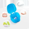 thumbnail image 4 of LShunze Denture Bath Box Cup, Complete Clean Care for Dentures, Clear Braces, Mouth Guard, Night Guard & Retainers,Traveling, 4 of 8