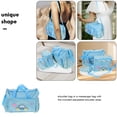 thumbnail image 2 of 4 in 1 Multi functional Car Pattern Large Capacity Baby Diaper Changing Pad Travel Mommy Bag Tote Set (Sky Blue), 2 of 8