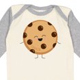 thumbnail image 4 of Inktastic Cute Kawaii Cookie Boys or Girls Long Sleeve Baby Bodysuit, 4 of 5