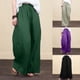 thumbnail image 5 of Pantalones anchos y holgados para mujer, pantalones elegantes de algodón y lino a la moda para mujer, 5 of 6