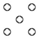 thumbnail image 3 of Sonducket Prácticos platos redondos estrechos y anchos Rueda de cadena ligera resistente al desgaste Piezas de placa de impermeables Superficie Type2 NO2, 3 of 6