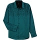 thumbnail image 1 of Alfani Mens Ombre Geo-Print Button Up Shirt, Verde, Mediano, 1 of 1