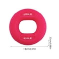 thumbnail image 3 of ZPAQI Silicone Hand Strengthener Grip Ring for Muscle Strengthening Training Tool, 3 of 15