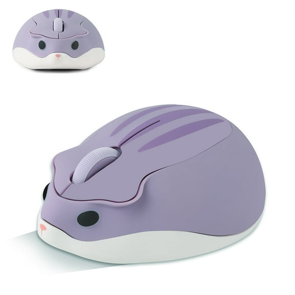 Sunffice Mouse Hamster Shape 2.4GHz wireless mouse 1200DPI USB connection mouse Cute shape gaming mouse
