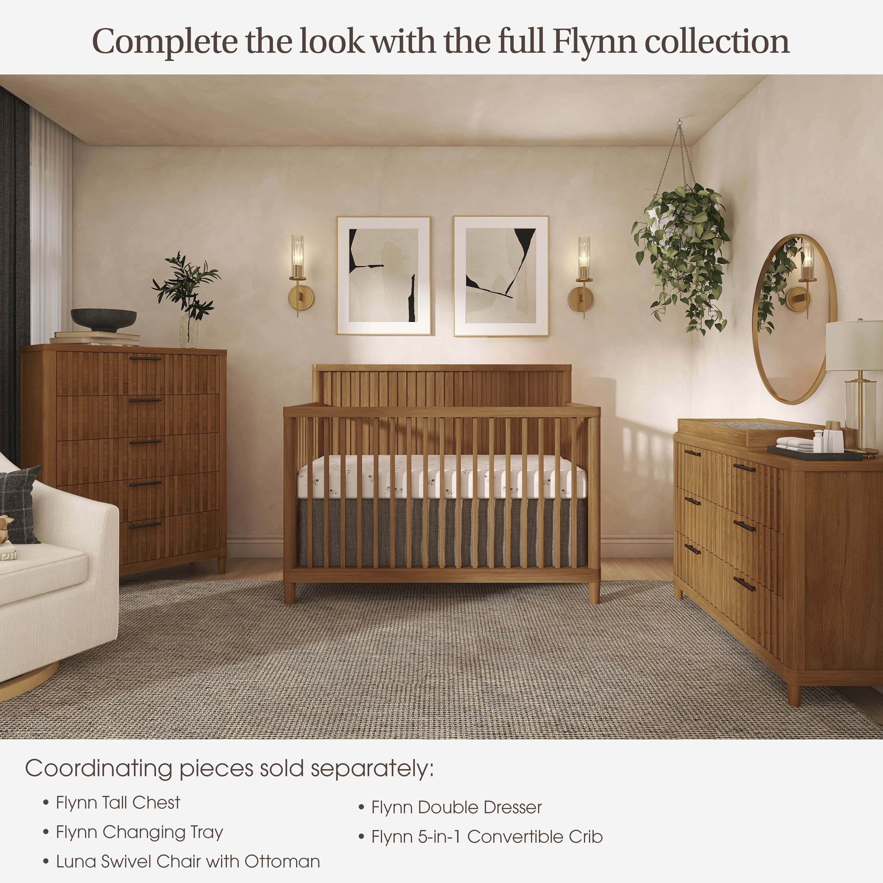 Evolur Convertible Crib Toddler Guard Rail I Full Assembly I Lasting Quality, Sedona