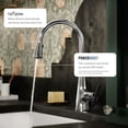 thumbnail image 3 of Moen S73204 Weymouth Two Handle Pulldown Bridge Kitchen Faucet, Chrome, 3 of 5