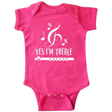 

Inktastic Funny Flute Music Quote Gift Baby Boy or Baby Girl Bodysuit