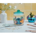 thumbnail image 6 of Disney Lilo & Stitch Glass Snack Jar Container With Lid | 6 Inches Tall, 6 of 8