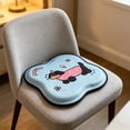 thumbnail image 6 of VAIFTILNO Car Seat Cooling Pad, 17.7x17.7in Summer Breathable Ice Silk Office Chair Pad, Non-Slip Honeycomb Gel Seat Cover for Driver, Truck Driver, Home Office, Computer Chair, 6 of 6