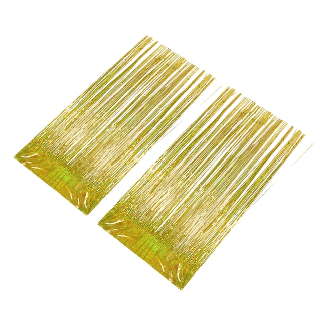 Beau Rideau à Franges en Feuille, Décoration Parfaite pour Célébration, Rideaux Muraux à Ficelles, Grand Application avec Décoration de Douche Nuptiale de Mariage Fête d'Anniversaire Scène