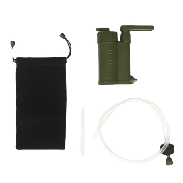 Pompe à Filtre à Eau Portable Mini Extérieure à Haut Débit, Idéale pour Camping, Randonnée et Situation d'Urgence