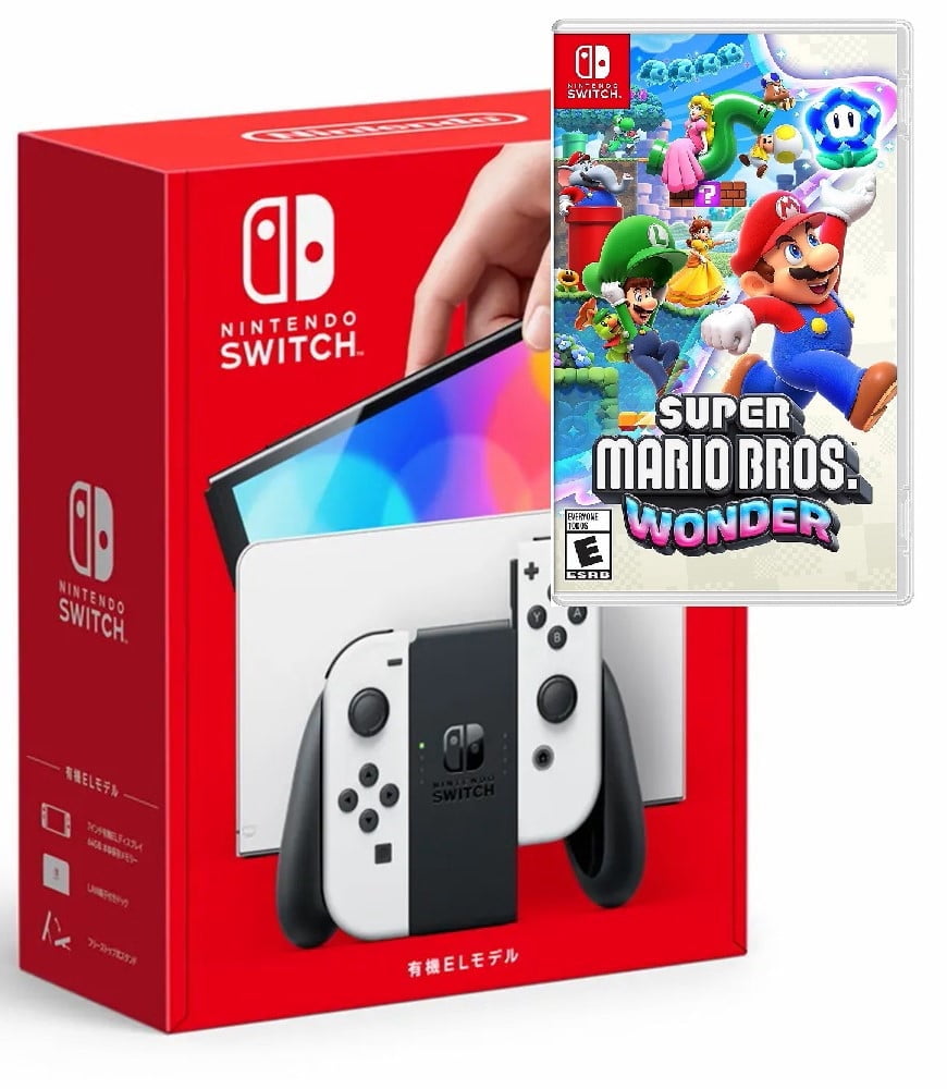 NINTENDO Switch 21年製 2021 New Nintendo Switch OLED Model w/ Neon Red & Neon Blue