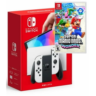 Nintendo Switch Gray Console with New Super Mario Bros. U Deluxe