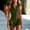 Army Green, variant on Womens Casual Jumpsuit Sleeveless V Neck Buttons Top Mini Shorts Going Out Trendy Outfits One Piece Romper