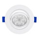 thumbnail image 4 of Estevez Luminario LED dirigible para empotrar en techo con Switch CCT, Modelo Dots CCT, 4 of 10