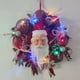 thumbnail image 3 of De Navidad De Papá Noel Para La Puerta Delantera Guirnalda De Lino Navidad Vacaciones Colgando Lugar Decoración Accesorios matsuzay HA039157-00, 3 of 6