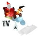 thumbnail image 3 of Papá Noel inflable para exteriores, ideal para patios y jardines., 3 of 9