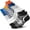 Multicolor(5 Pairs), variant on Men's Athletic Running Socks(5 Pairs), Cushioned Ankle Low Cut Socks with Arch Support