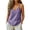 Purple, variant on Women's Linen Camisole Tank Top Summer Casual Sleeveless V Neck Camisole Loose Fit Spaghetti Strap Cami Shirts Summer Casual Sleeveless Shirts Beige L