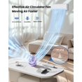 thumbnail image 2 of Ventilador circulador de aire Gaiatop Gaiatop de 5 pulgadas, 3 velocidades, 6,8 W, 2 of 6