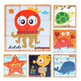 thumbnail image 4 of Niños Bebé 3D Bloques Rompecabezas Dibujos Animados Desarrollo de Rompecabezas Juguete Oceano, 4 of 9