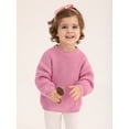 thumbnail image 3 of Usaibhir Toddler Baby Girl Boy Knit Sweater Round Neck Long Sleeve Pullover Sweatshirt Fall Winter Clothes 9M-4T, 3 of 12