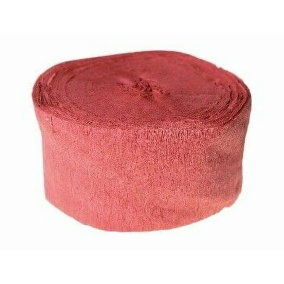 Crepe Paper Streamers (1.75” X 81”) Flame Red