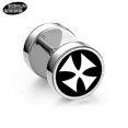 thumbnail image 1 of Pendiente de botón para mujer con barra de Acero de titanio no alergénico Estilo hipster Yashi, 1 of 5