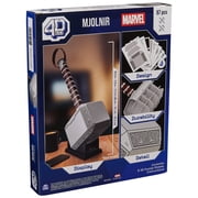 4D Build, Marvel Mjolnir Thor Hammer 3D Puzzle Model Kit