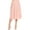 Polka White Red, variant on Women's Plus Size A-Line Casual Flared Elastic Band Polka Dot Midi Skirt