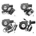 thumbnail image 2 of Power Supply Blower Air Collecting Duct Adjustable Durable Black Usb Plastic Dc 12v Portable Variable Speed Controller, 2 of 5