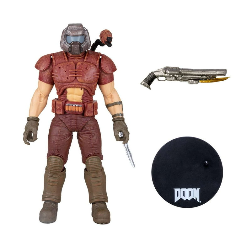 ゲームキャラクター McFARLEN Doom Slayer Classic (Red) Doom Slayer Classic Marine Skin (Red) (Gold Label)