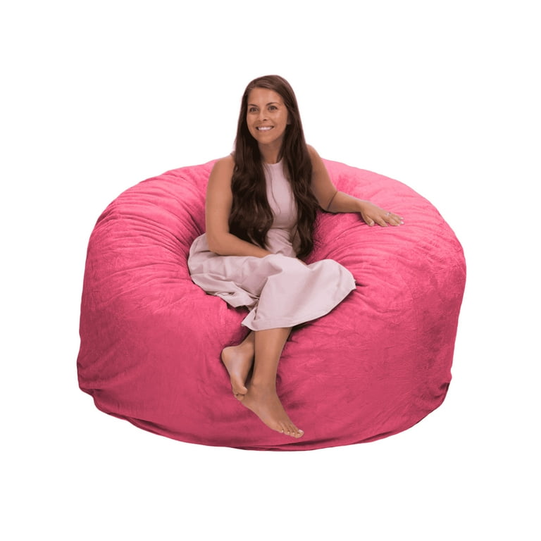 Ultimate Sack 5000: Soft, Jumbo, Huge Seating 5ft Bean Bag Chair
