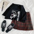 thumbnail image 2 of Verano colegio estilo dulce niñas kawaii Harajuku Anime inodoro camiseta Hanako-Kun lindo Chic impresión mujeres suelta Casual Topspangjing, 2 of 3