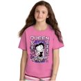 thumbnail image 5 of Kanji Betty Boop Queen of Carefree Girls Kids T Shirt Tees Teen Brisco Brands XS, 5 of 6